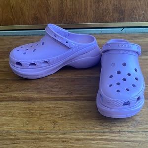 Platform Crocs